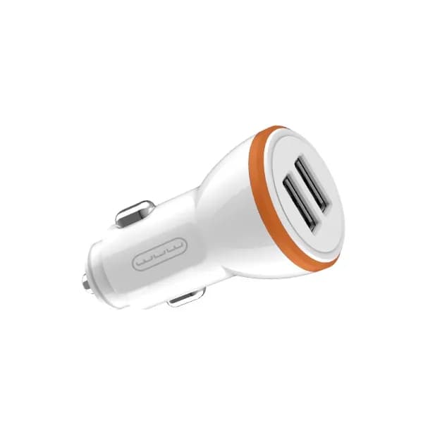 شارژر فندکی 2 پورت بهمراه کابل Type C فست WUW T71 — تصویر ۵