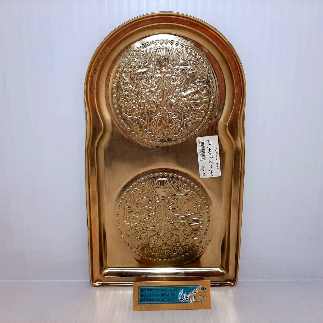 سینی سماور برنجی قلم32*18