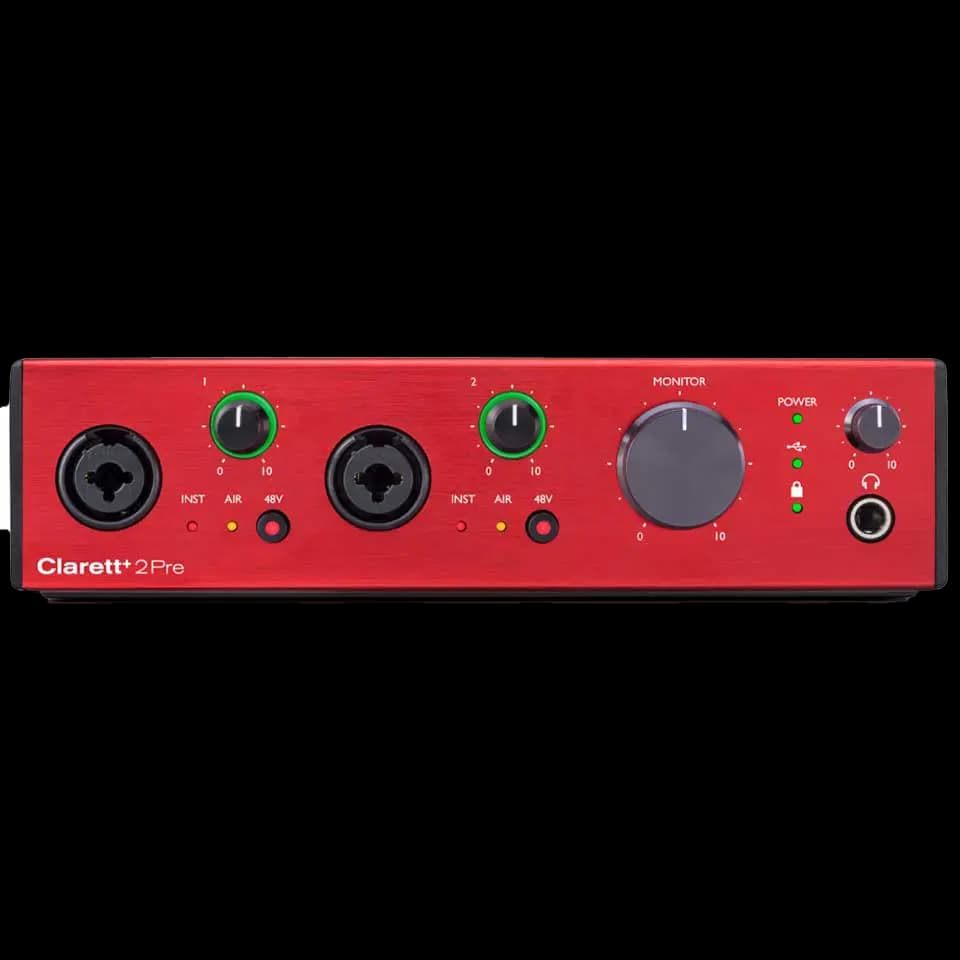 کارت صدا استودیویی Focusrite Clarett+ 2Pre