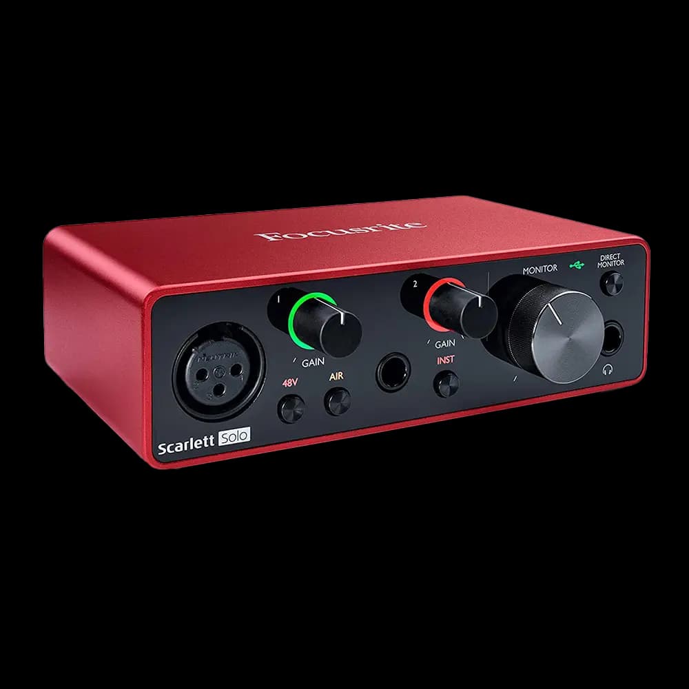 کارت صدا استودیویی Focusrite Scarlett Solo 3rd Gen — تصویر ۲