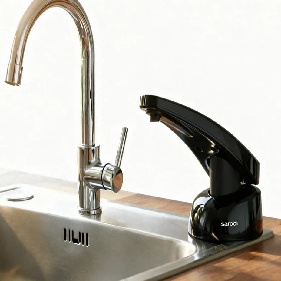جامایع توکار های سینک(HI SINK) (مشکی) سارودی (ایمن آب)