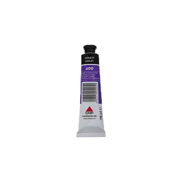 رنگ اکرولیک پریمو 18 میل مدل violet 400 — تصویر ۲