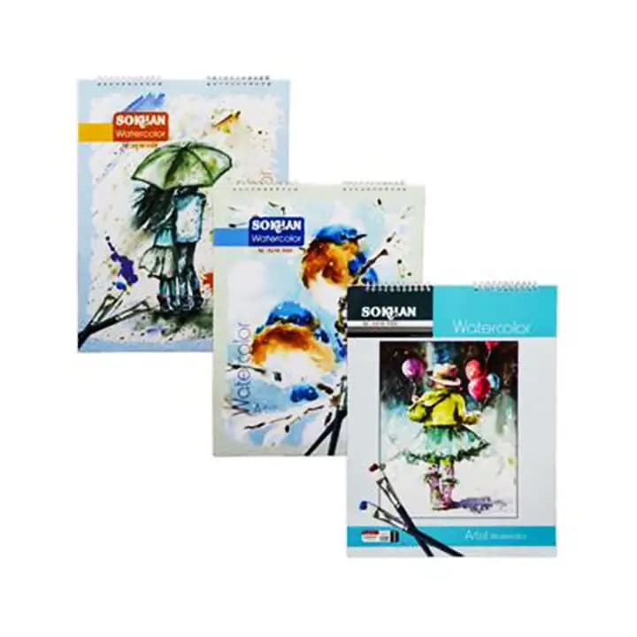 دفتر آبرنگ سخن سایز 30*40