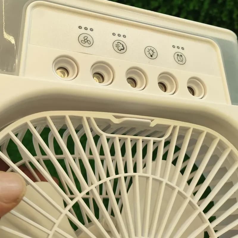 پنکه رومیزی مدل مه پاش 3in1 Air Cooler — تصویر ۳