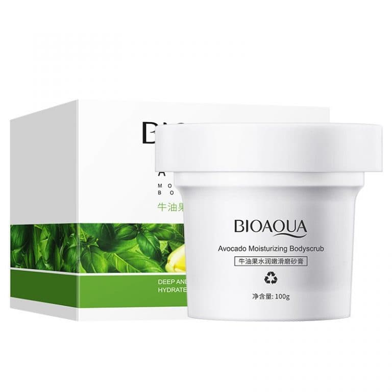 اسکراب بدن بیوآکوا حاوی عصاره آووکادو Avocado Moisturizing Body