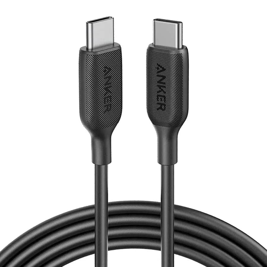 کابل شارژ USB-C به USB-C انکر مدل A8852H11 – طول ۰.۹ متر — تصویر ۳