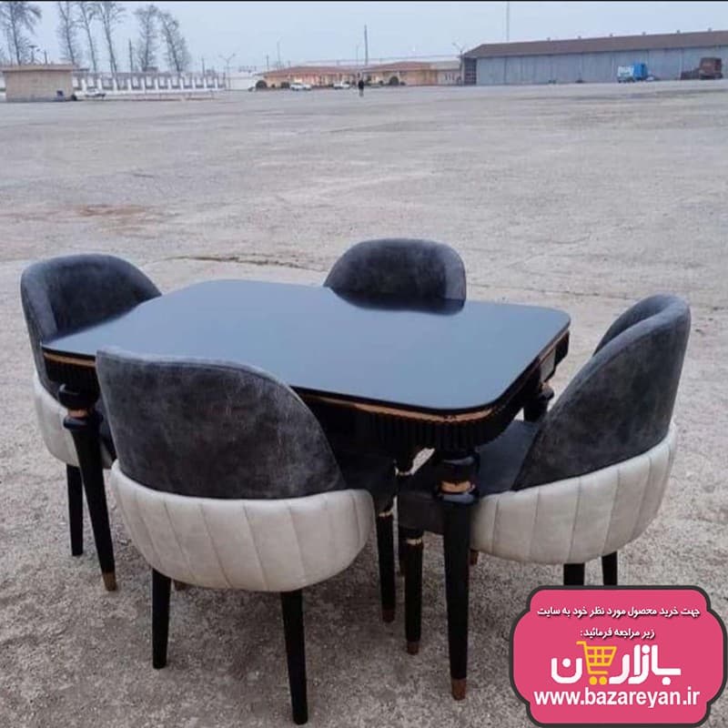 نهارخوری 4 نفره مدل پاناما ارسال به سراسر کشور مبلمان فرنا مدل 1112853