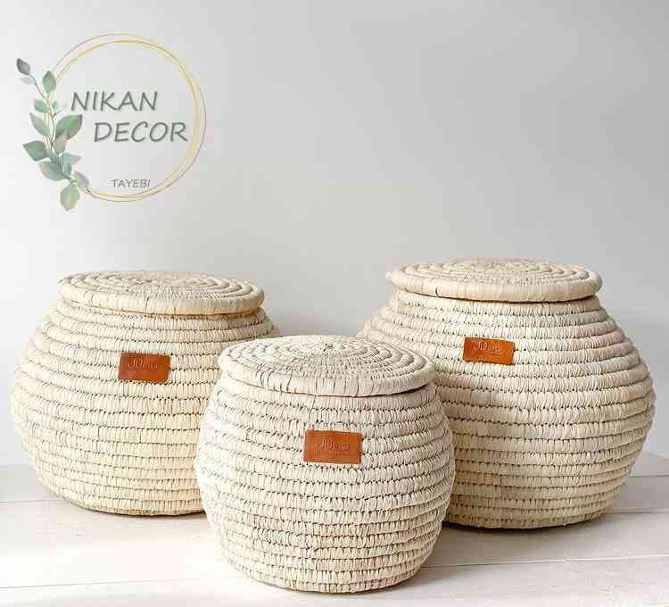 خمره برنج حصیری