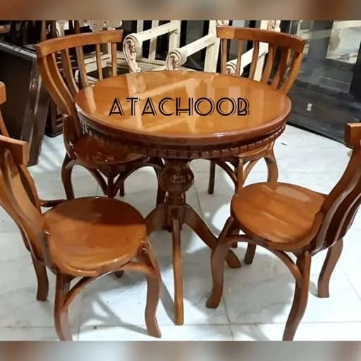 میز ناهارخوری کم جا مبلمان فرنا مدل 1112806
