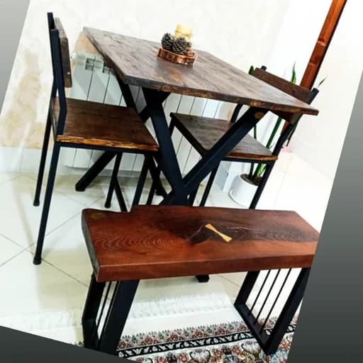 میز نهار خوری مبلمان فرنا مدل 1112806