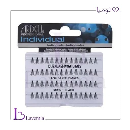 مژه بدون گره آردل آمریکایی مدل Individual سایز شورت 8 میلی متر | ARDELL
