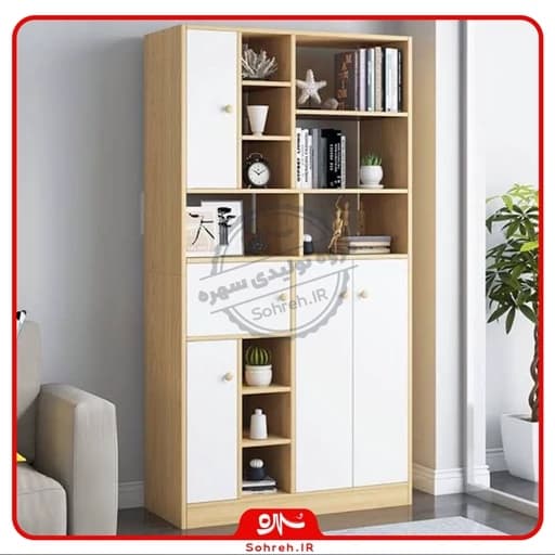 کتابخانه مدل SO28202 مبلمان فرنا مدل 1121025