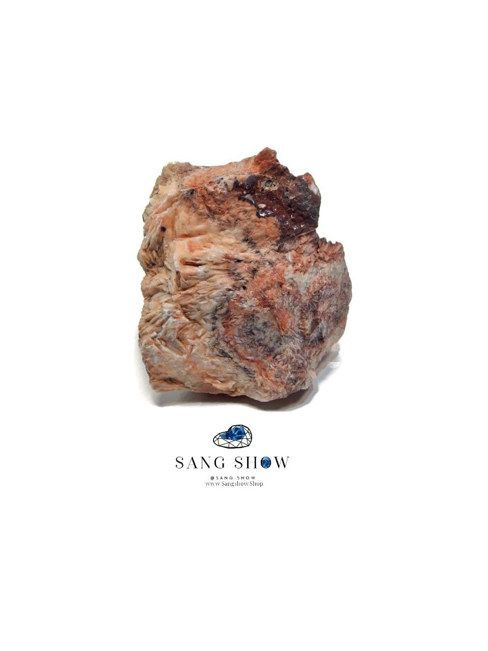 سنگ باریت راف نمونه اصل و معدنی S1596 — تصویر ۲