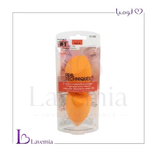 ست بیوتی بلندر 2 عددی ریل تکنیک | اسفنج آرایشی Miracle Complexion Sponge