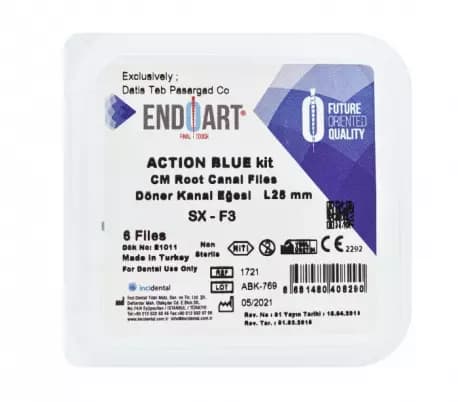 فایل روتاری پروتیپر اندوآرت مدل اکشن بلو EndoArt Action Blue — تصویر ۷