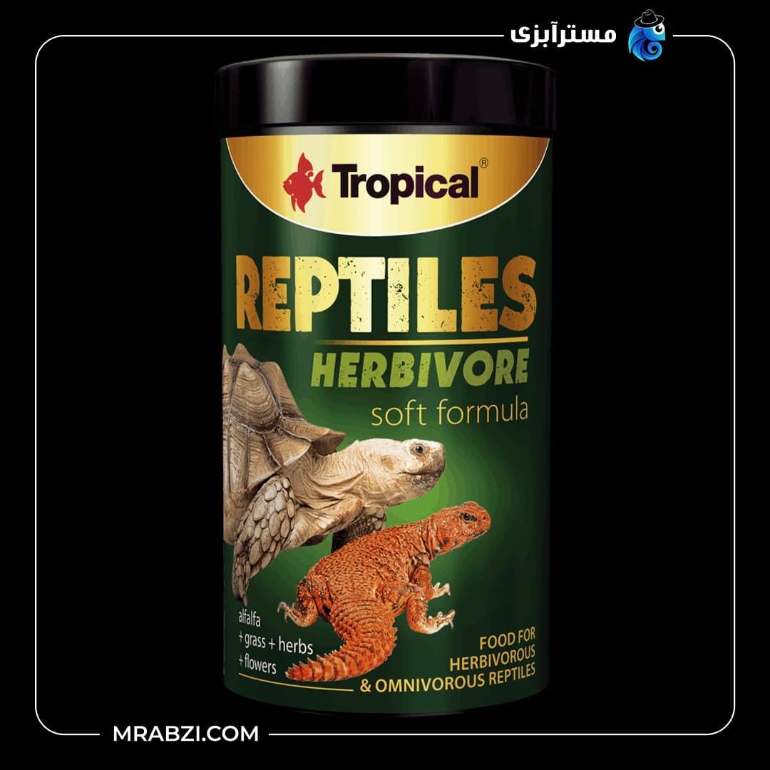 غذای تروپیکال مدل Reptiles Herbivore | خزندگان