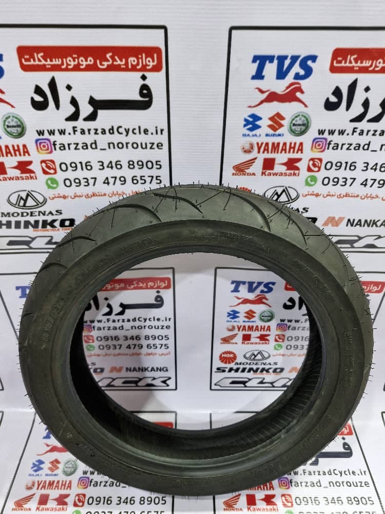 لاستیک 100/80/14 شینکو ساخت کره — تصویر ۲