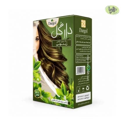 رنگ مو زیتونی دارگل