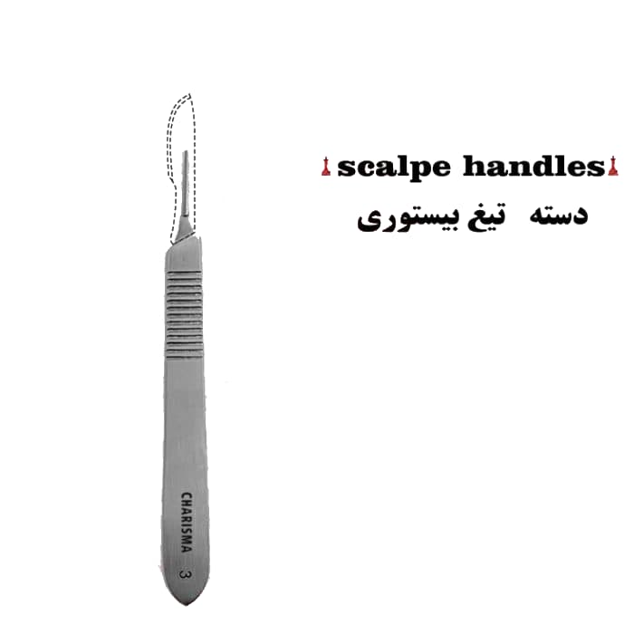 دسته بیستوری ( تیغ ) شماره ۳ کاریزما