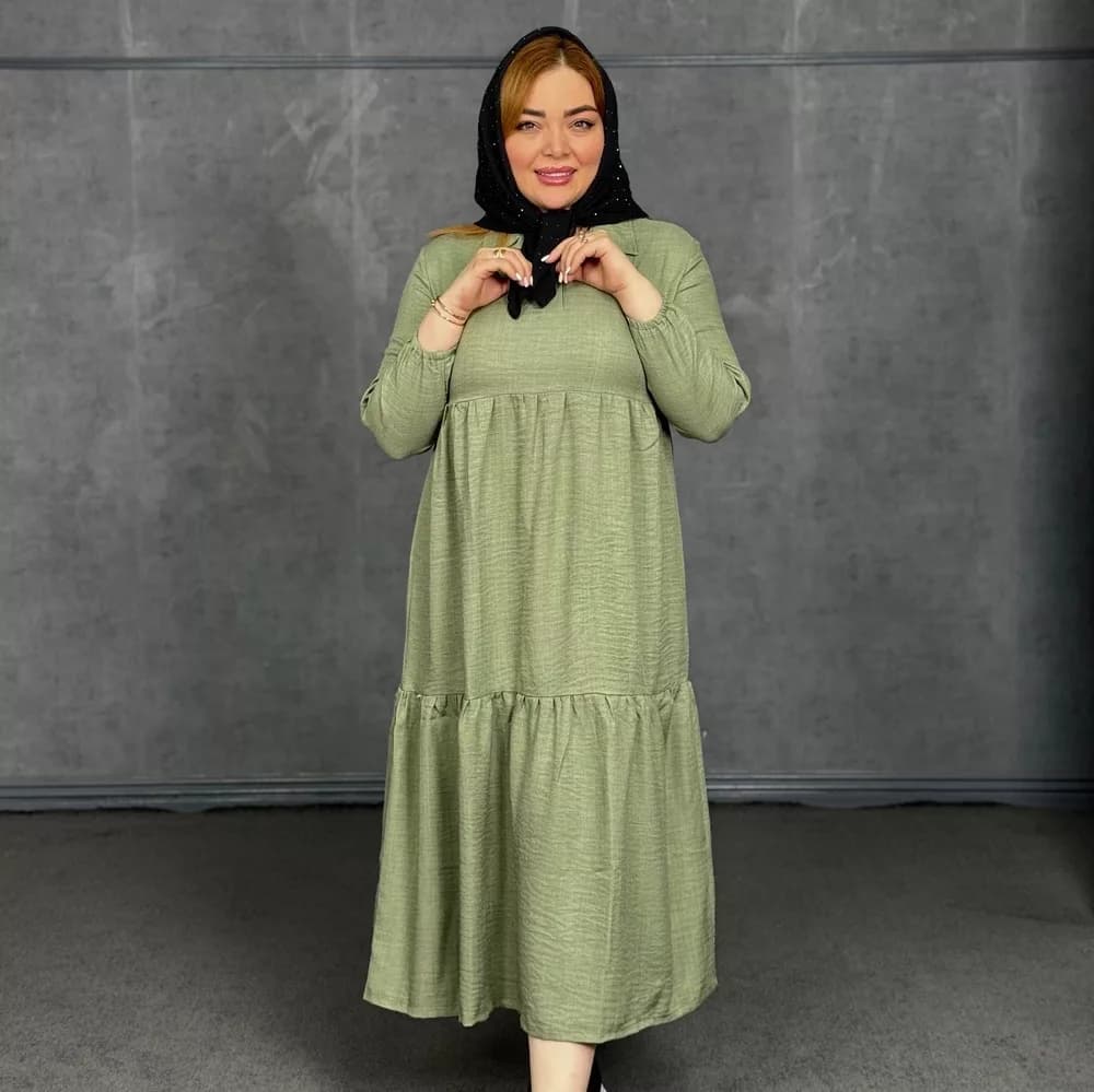 پیراهن بلند دخترانه کد 29589 — تصویر ۵