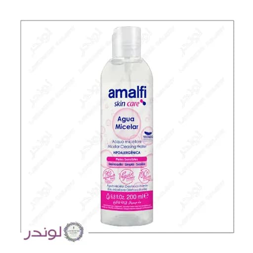 میسلار آمالفی ۲۰۰ میل | پاک کننده ملایم صورت + آبرسان با بابونه و آلوئه ورا