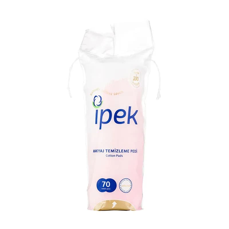 پد آرایش پاک کن ایپک IPEK بسته 70عددی