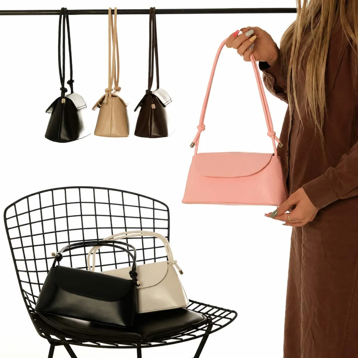 کیف مینیمال زنانه دوشی کد 4608