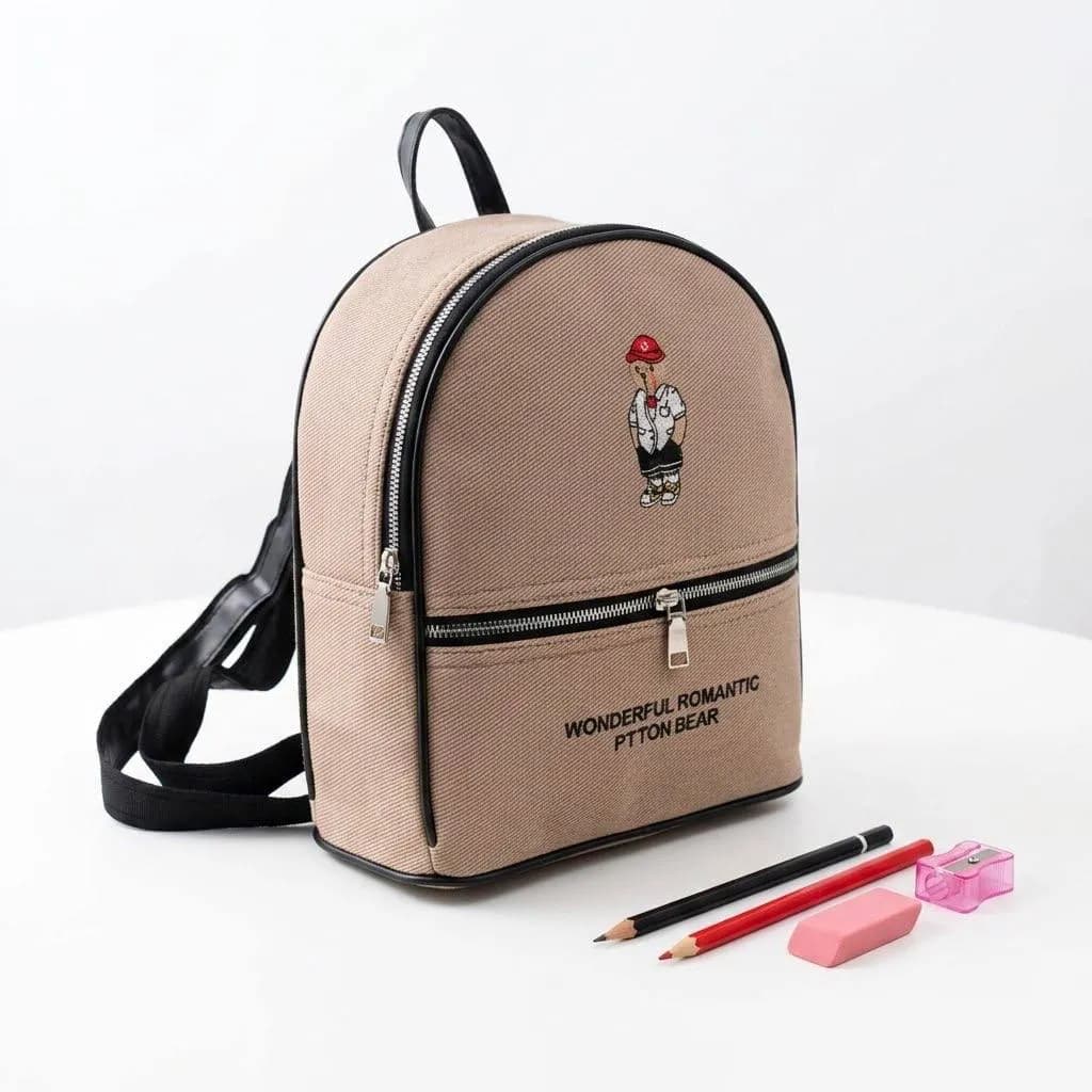 کوله پشتی بچگانه ارزان قیمت اسپرت خرسی کد 9370 — تصویر ۳