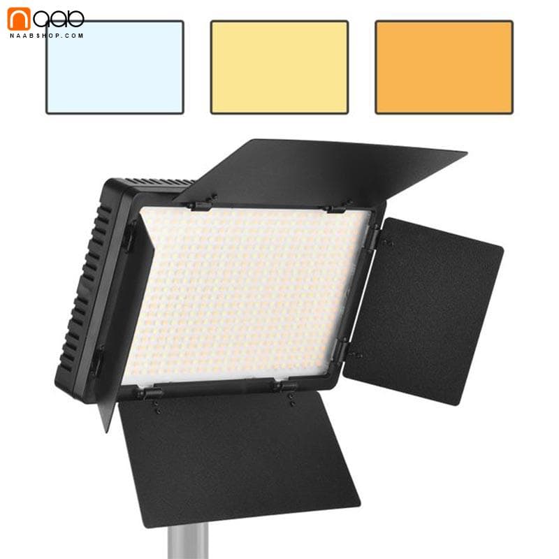 نور ثابت ال ای دی پروفشنال+PROFESSIONAL LED U600+ باتری،شارژر و ریموت — تصویر ۷