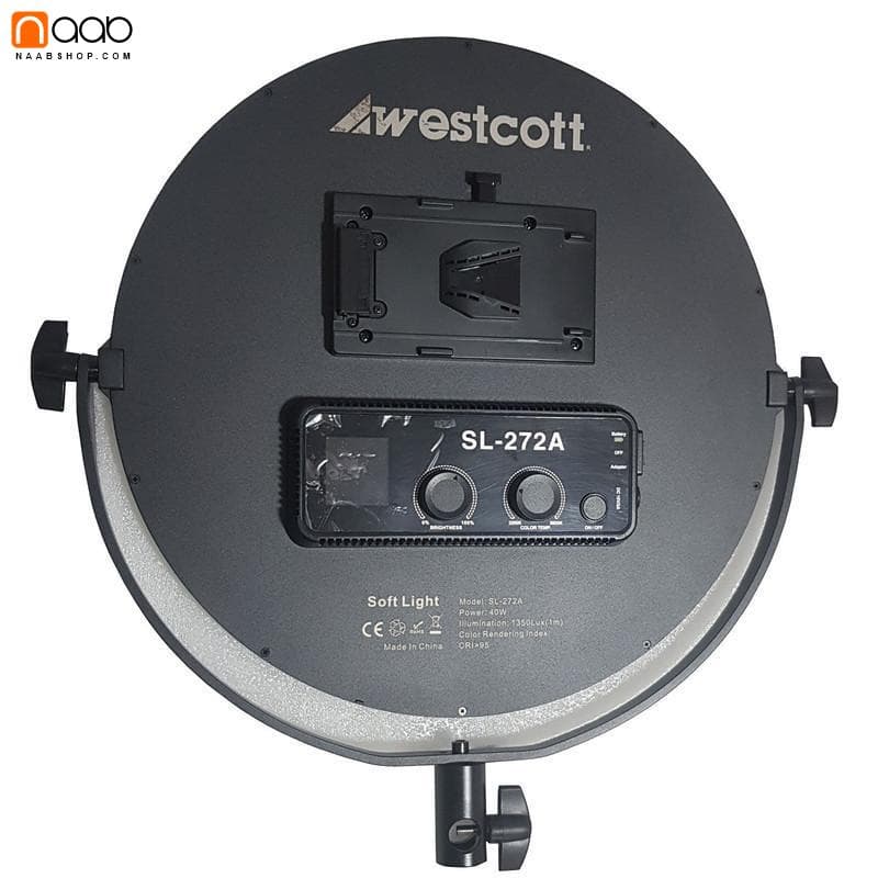 نور ثابت (سافت لایت) وسکات مدل Wescott SL-272ARC — تصویر ۵