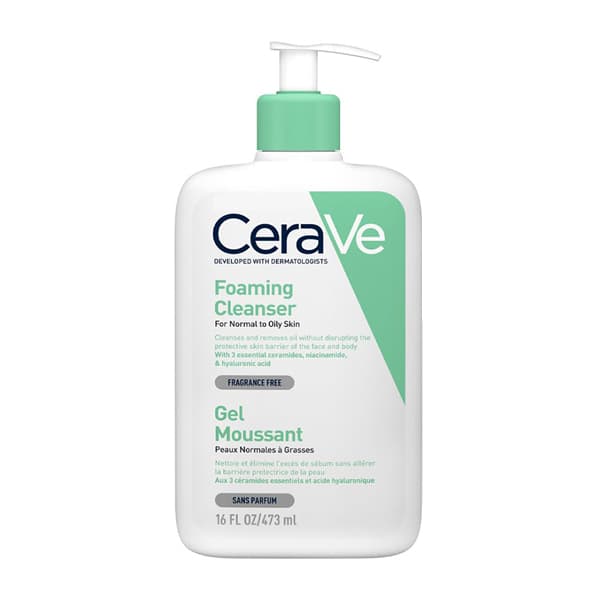 فوم شستشوی سراوی CeraVe مخصوص پوست نرمال تا چرب