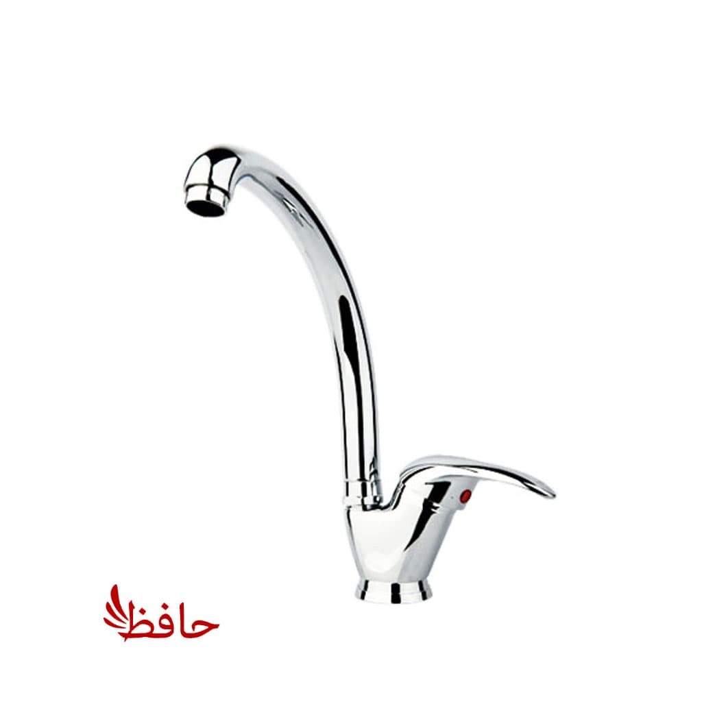 شیر ظرفشویی راسان مدل مروارید کروم — تصویر ۳