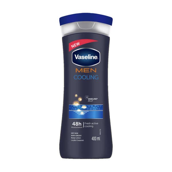لوسیون بدن خنک کننده مردانه کولینگ وازلین Vaseline