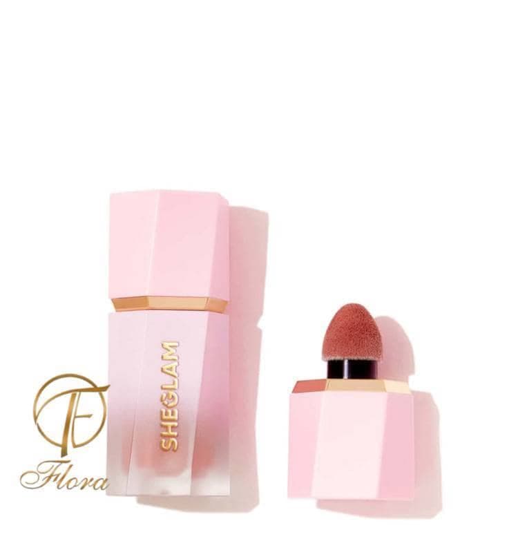 رژگونه مایع کالر بلوم لیکوئید شیگلم مدل sheglam risky business