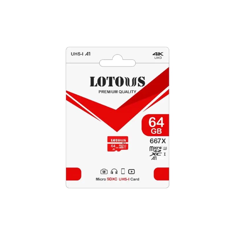 کارت حافظه لوتوس مدل 667x ظرفیت 64 گیگابایت