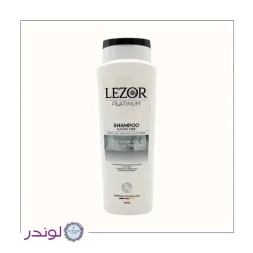 شامپو ضد ریزش کافئین لِزور | تقویت ریشه و کاهش ریزش مو