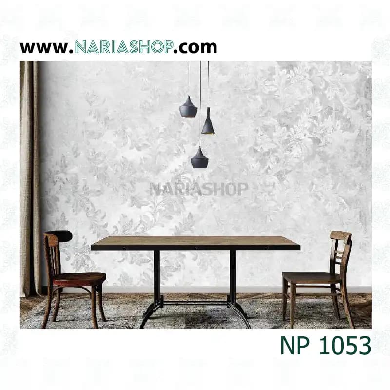 پوستر دیواری کلاسیک طوسی NP1053