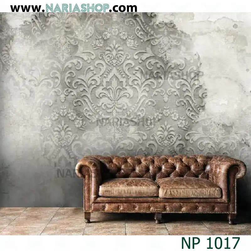 پوستر دیواری کلاسیک خاکستری NP1017