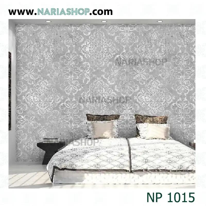 پوستر دیواری کلاسیک طوسی NP1015