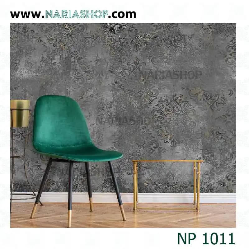 پوستر دیواری کلاسیک خاکستری NP1011