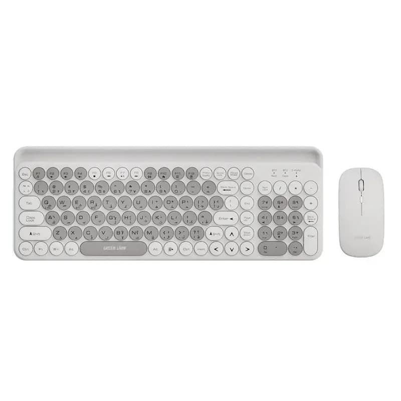 کیبورد و ماوس بی سیم گرین لاین مدل Wireless Duo Keyboard & Mouse