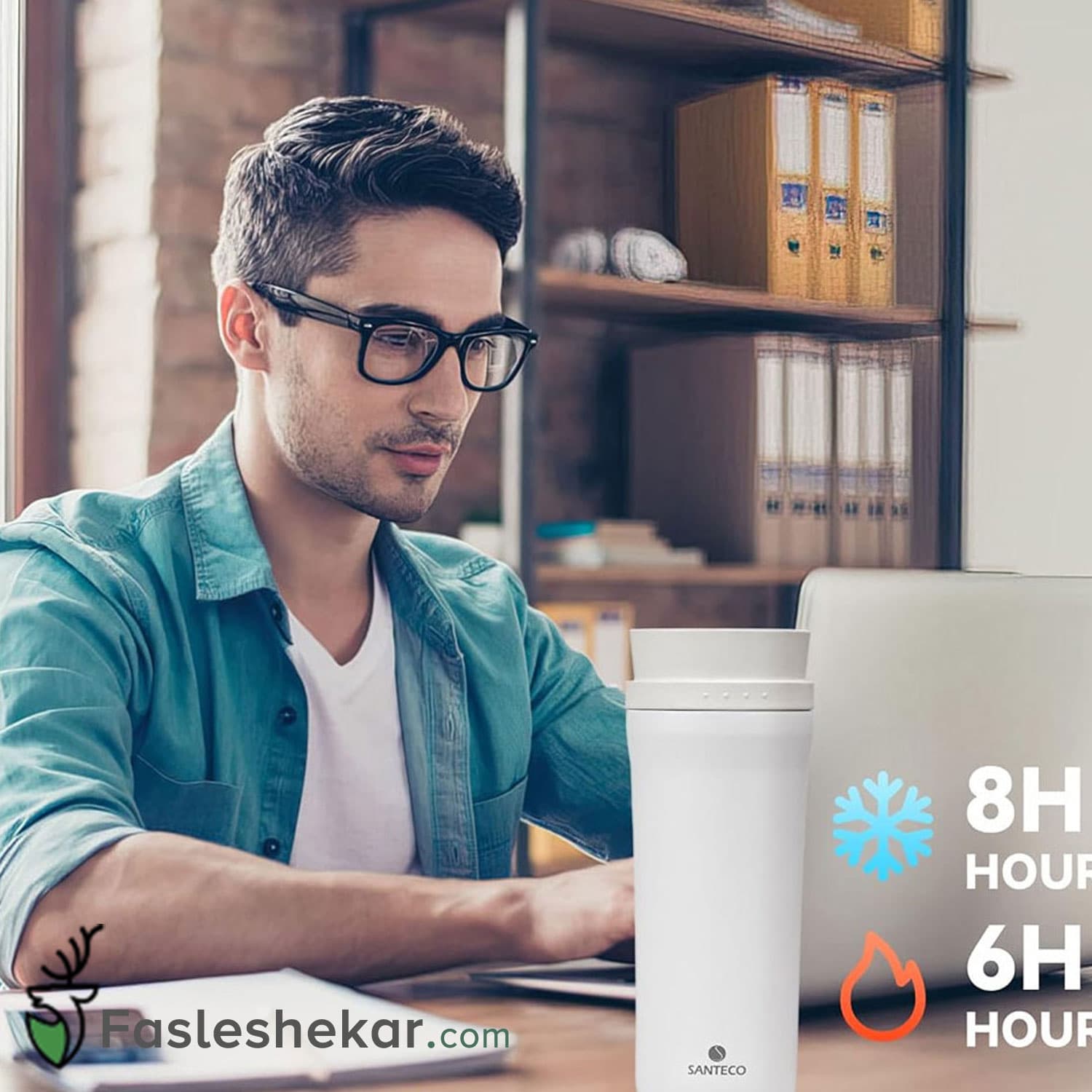 فلاسک سانتکو مدل Odda 0.48L — تصویر ۷