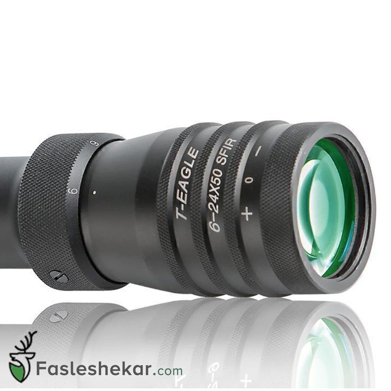 دوربین تفنگ بادی تی ایگل مدل T-Eagle ER 6-24×50 SFIR HK — تصویر ۵