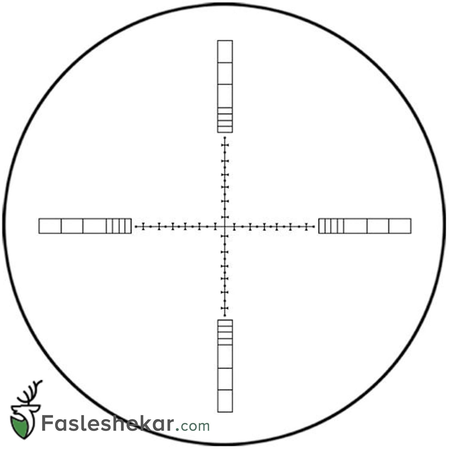 دوربین تفنگ بادی دیسکاوری مدل HI 6-24×50 SFIR — تصویر ۶