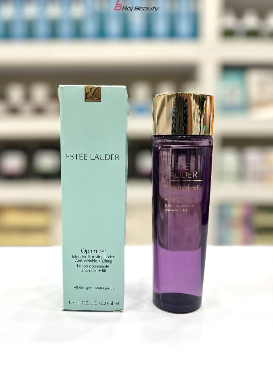 تونر درمانی آبرسان استی لادر ضدچروک و لیفت کننده انواع پوست Estée Lauder Optimizer 200ml Estée Lauder Optimizer Intensive Boosting Lotion Anti-Wrinkle + Lifting 200ml — تصویر ۷