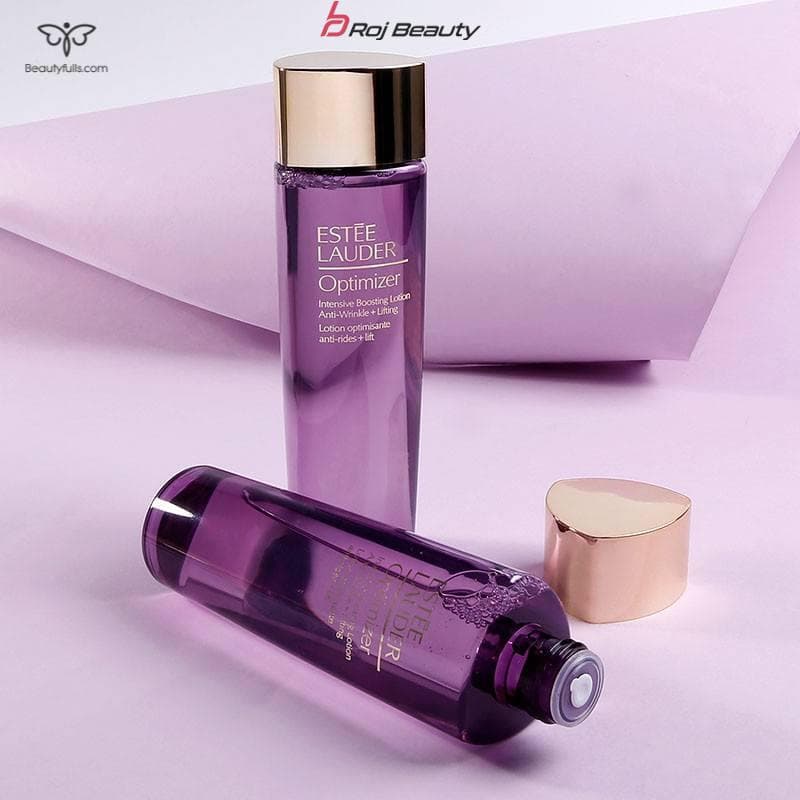 تونر درمانی آبرسان استی لادر ضدچروک و لیفت کننده انواع پوست Estée Lauder Optimizer 200ml Estée Lauder Optimizer Intensive Boosting Lotion Anti-Wrinkle + Lifting 200ml — تصویر ۴