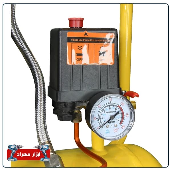 کمپرسور باد 30 لیتری آپ اسپریت مدل AC30L — تصویر ۲