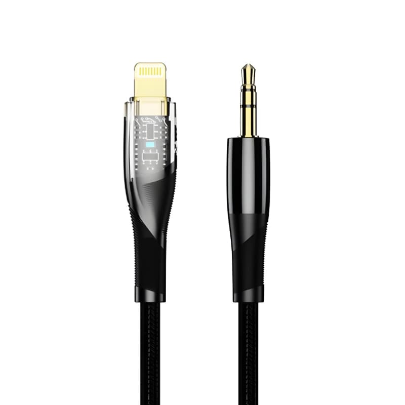 کابل تبدیل AUX به Lightning برند Meacces مدل MA-C22A-D