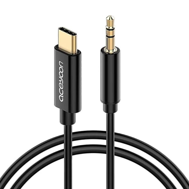کابل تبدیل AUX به USB-C برند Meacces مدل Ma-11