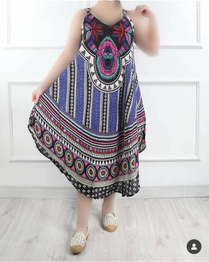 سارافون نخی بندی وارداتی هندی/946 — تصویر ۲